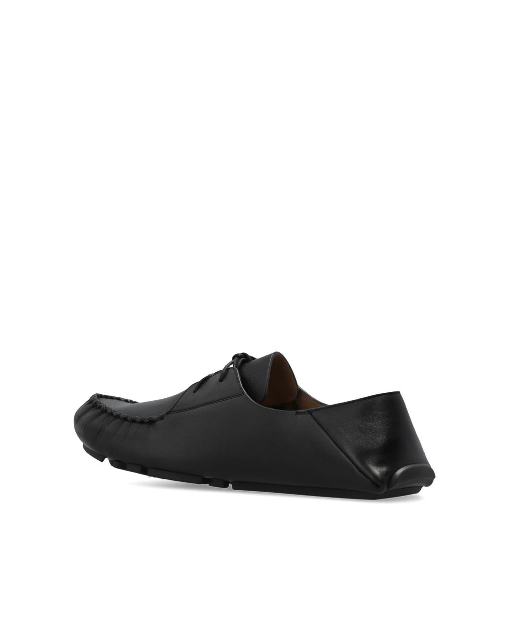 Loewe Black 'Rambla' Leather Shoes for men