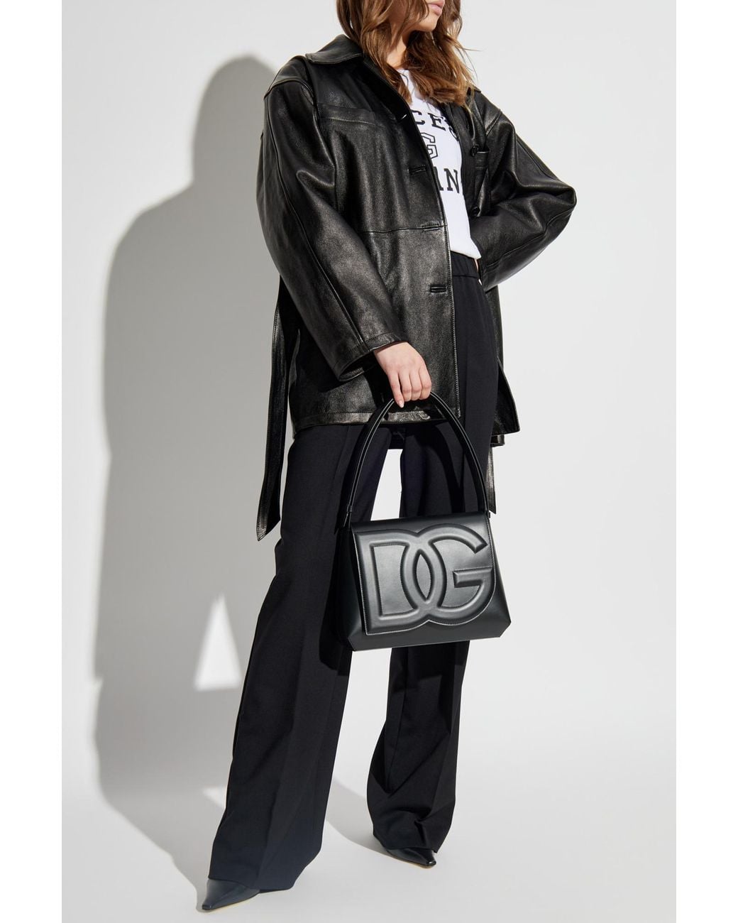 Dolce & Gabbana Black Wool Trousers