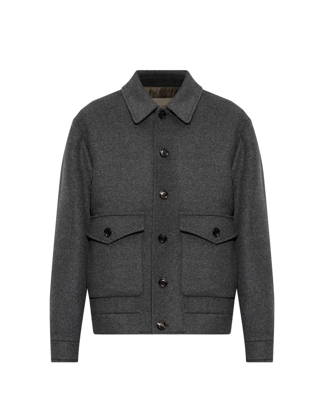 Valentino Garavani Black Wool Jacket for men