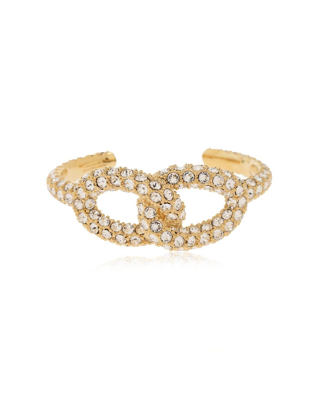 Isabel Marant White Bracelet With Crystals