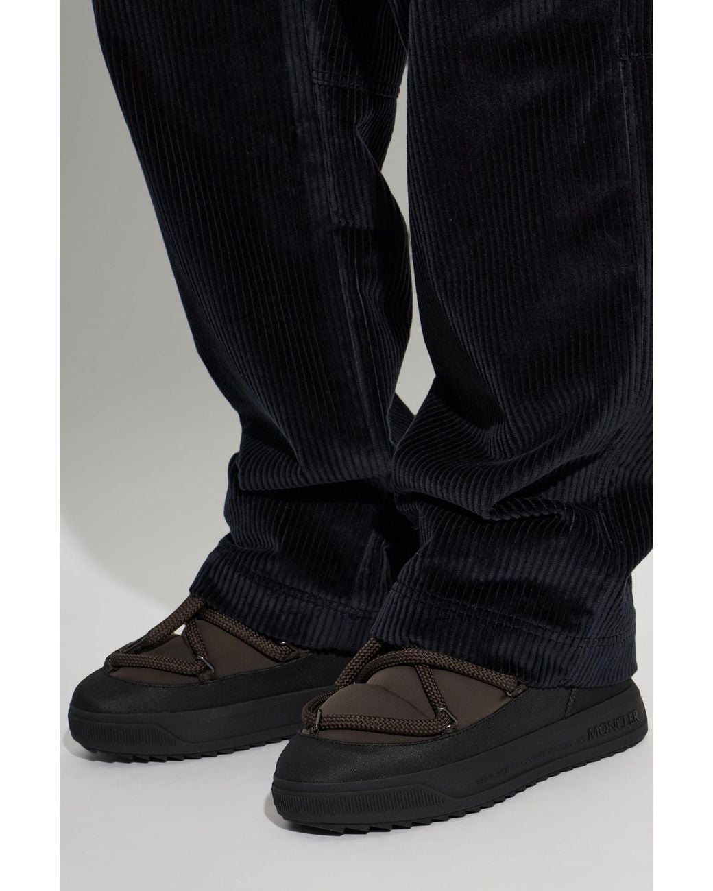 Moncler Black 'Altive Mid' Snow Boots for men
