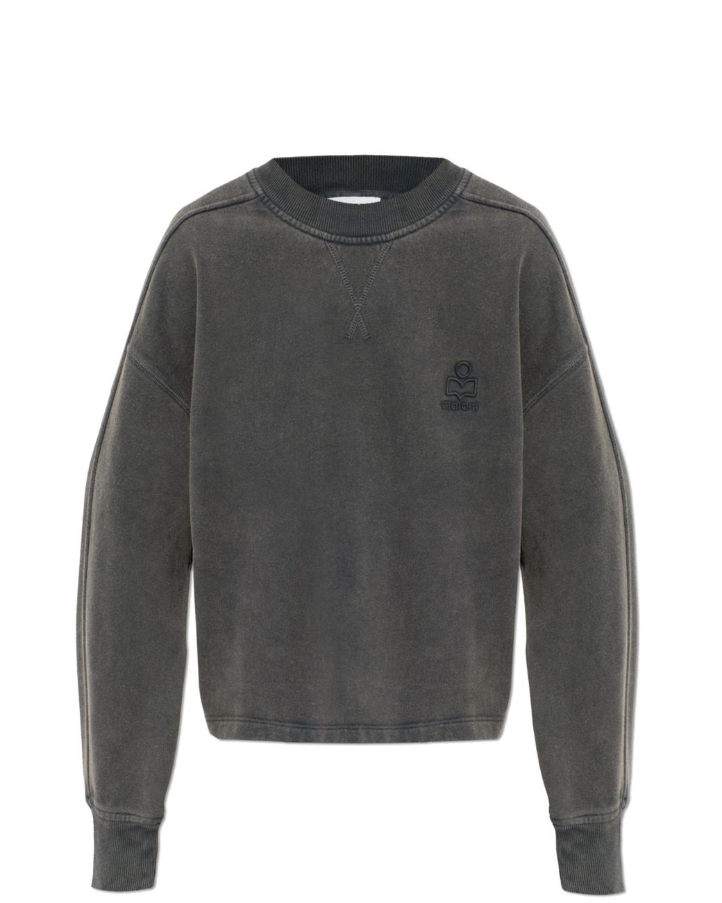 Isabel Marant Gray Sweatshirt "Sunny"