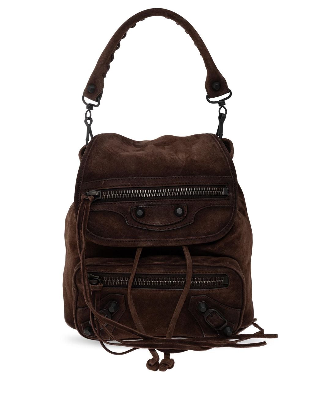 Balenciaga Black 'Le City Mini' Backpack