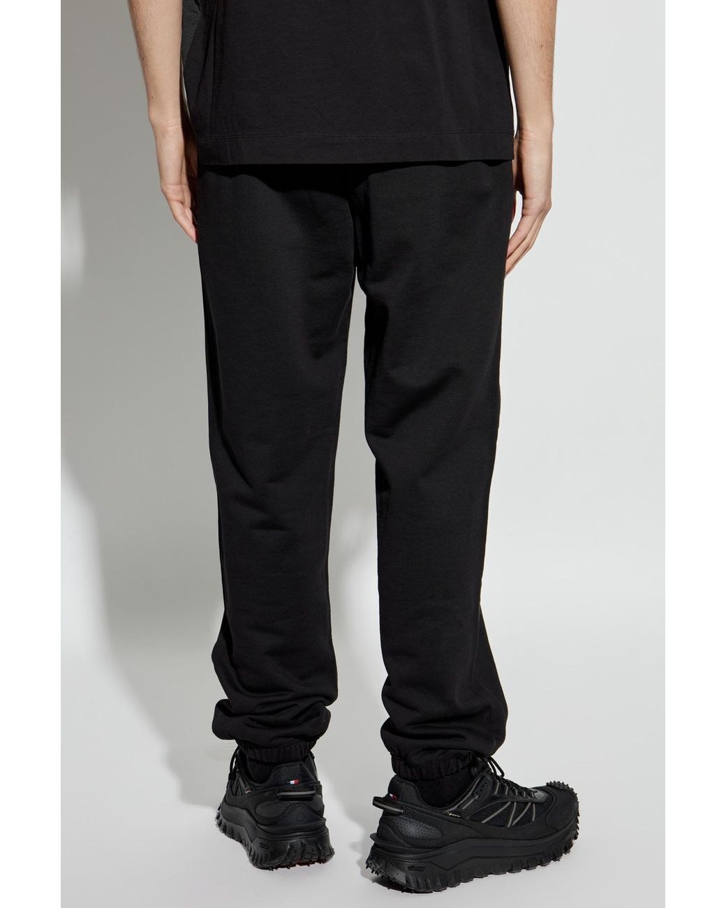 Moncler Black Sweatpants for men