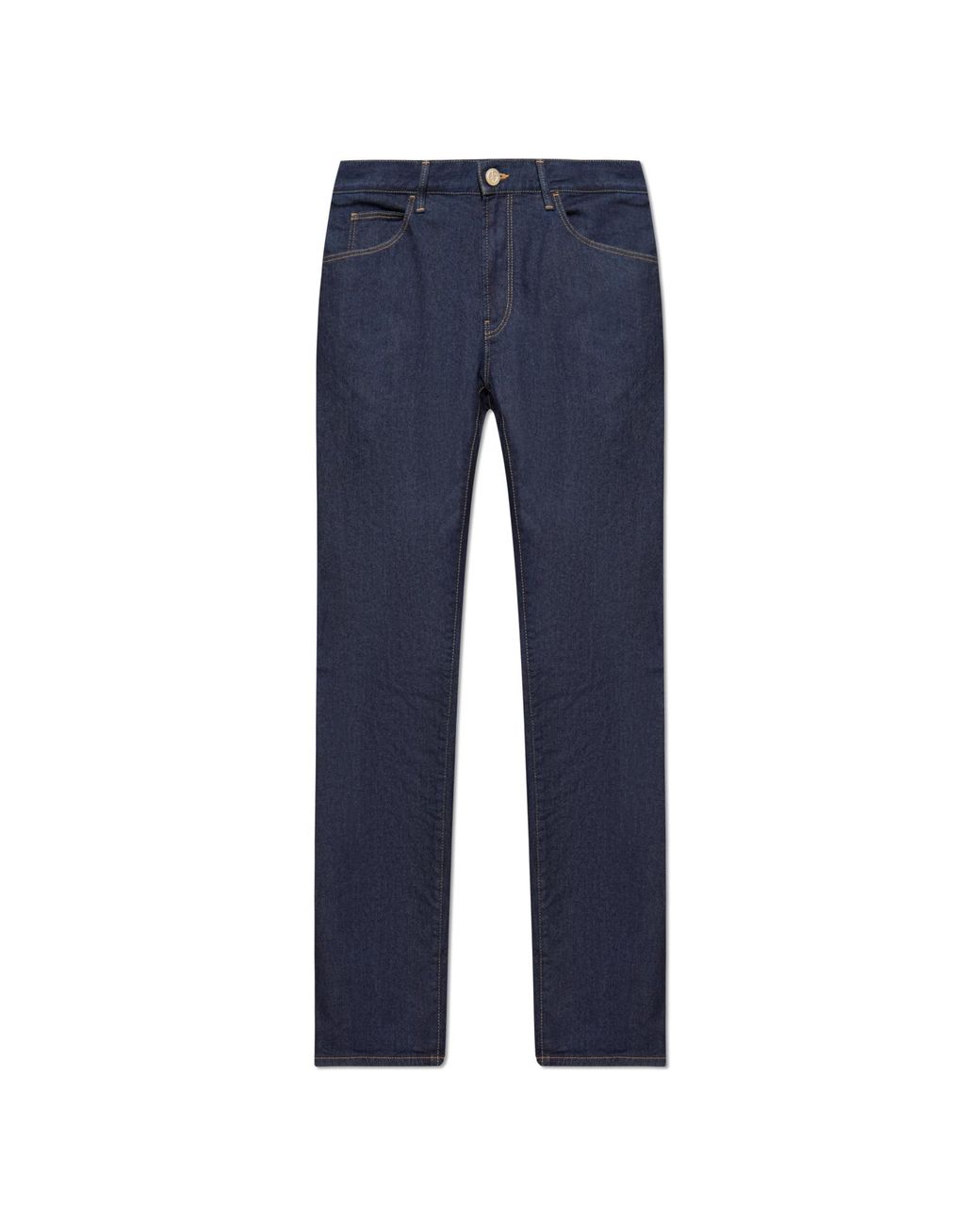 Giorgio Armani Blue Jeans With Logo for men