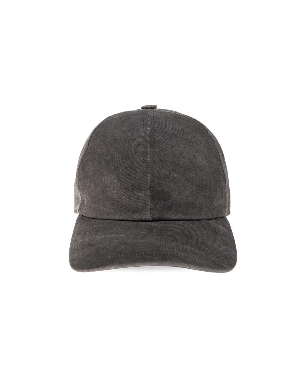 Rick Owens Black Baseball Cap