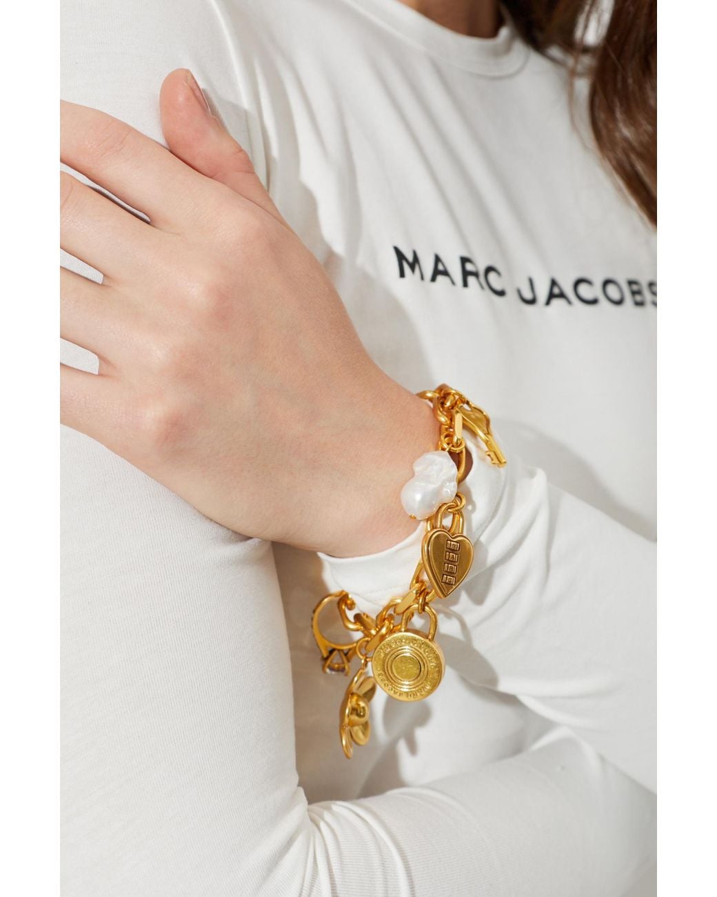 Marc Jacobs White Charm Bracelet