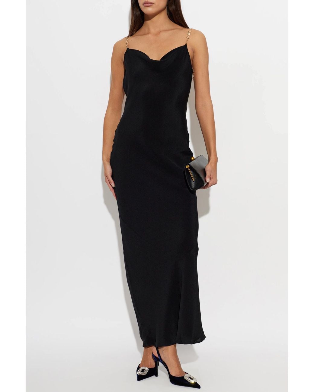 AMINA MUADDI Black 'Camelia' Heeled Shoes