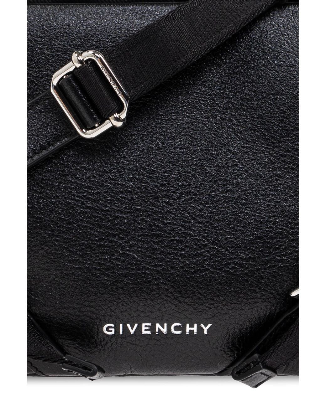 Givenchy Black Voyou Skinny Shoulder Bag for men