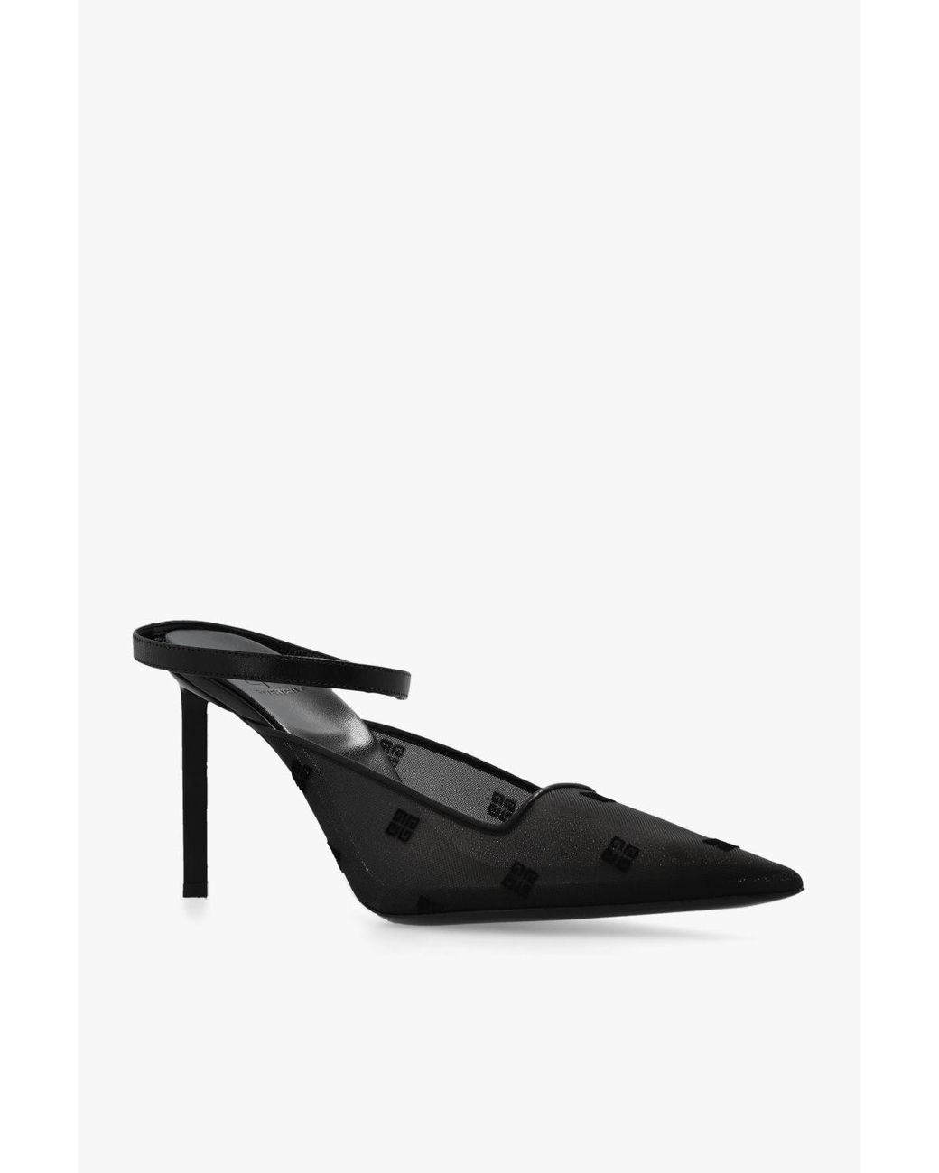 Givenchy Black Mesh Pumps | Lyst