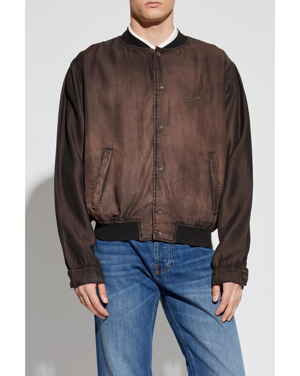 DIESEL Brown Jacket 'D-Belmor-S' for men