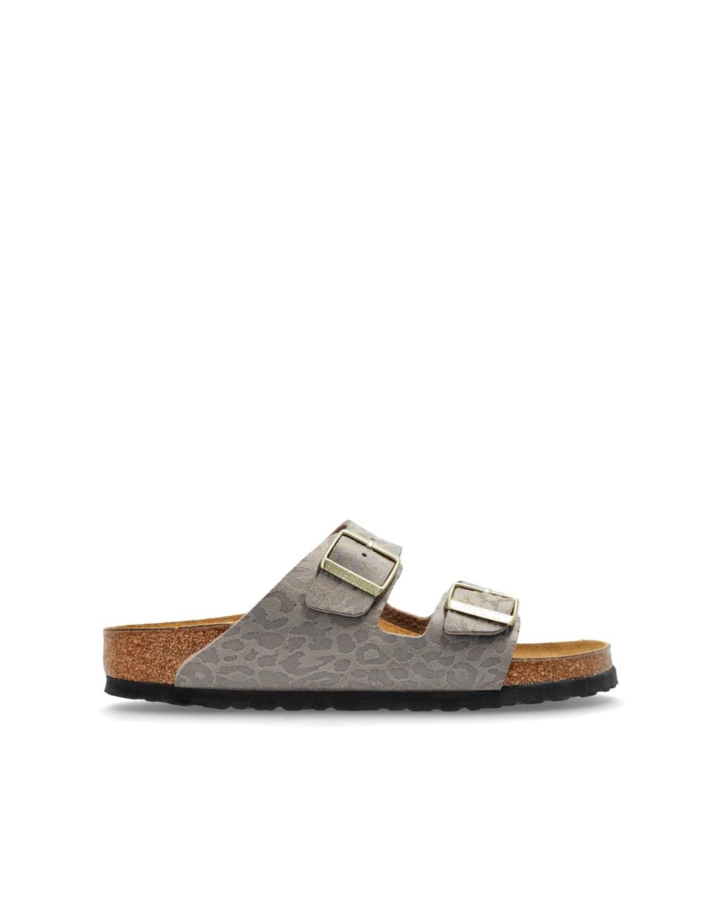 Birkenstock White Arizona Bs Slides