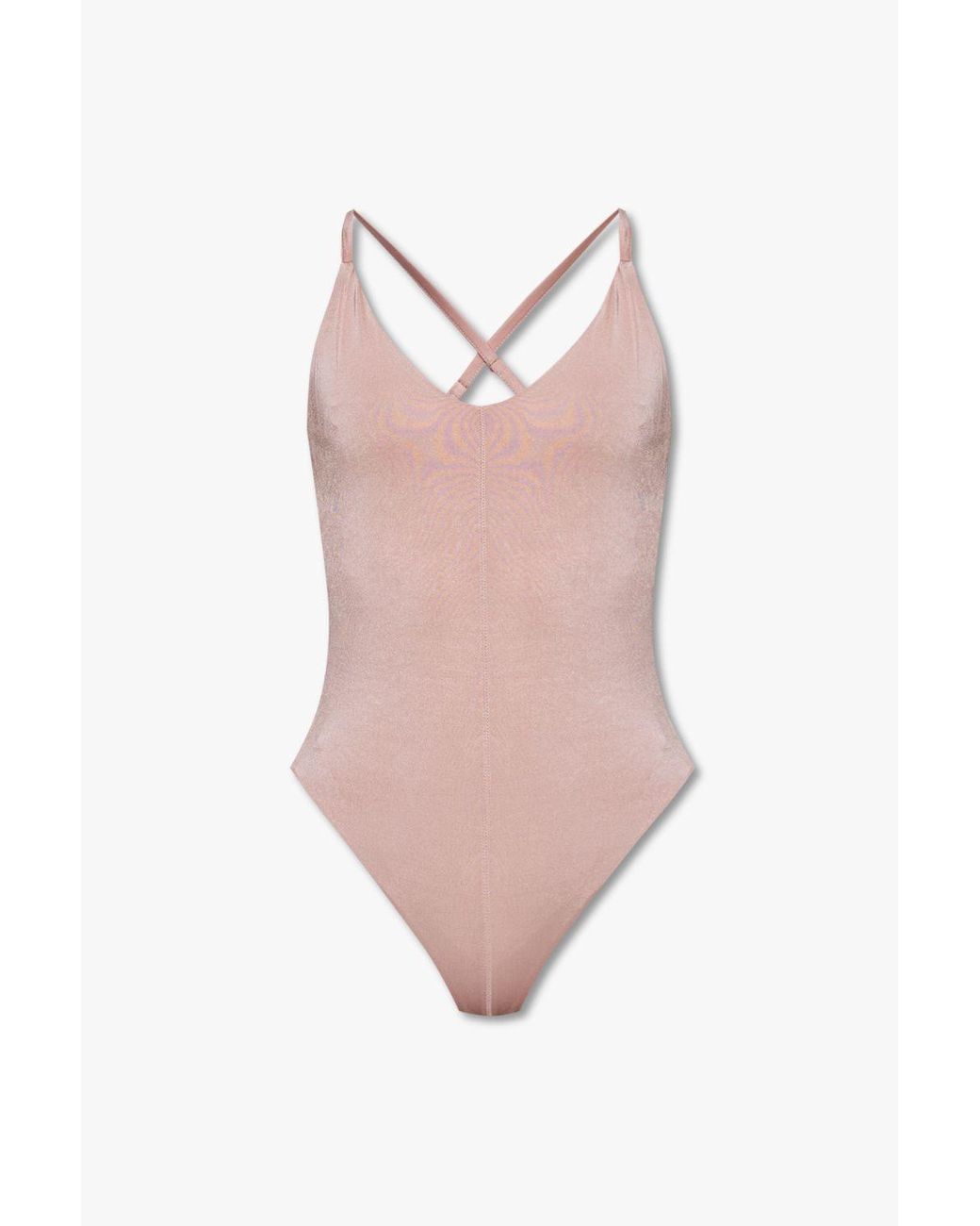 AllSaints 'maria' Body With Shoulder Straps in Pink | Lyst