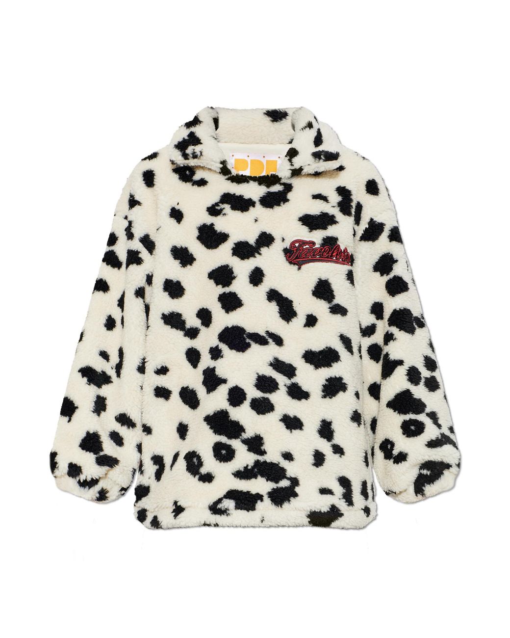 PDF Natural Fleece Sweatshirt With Collar for men