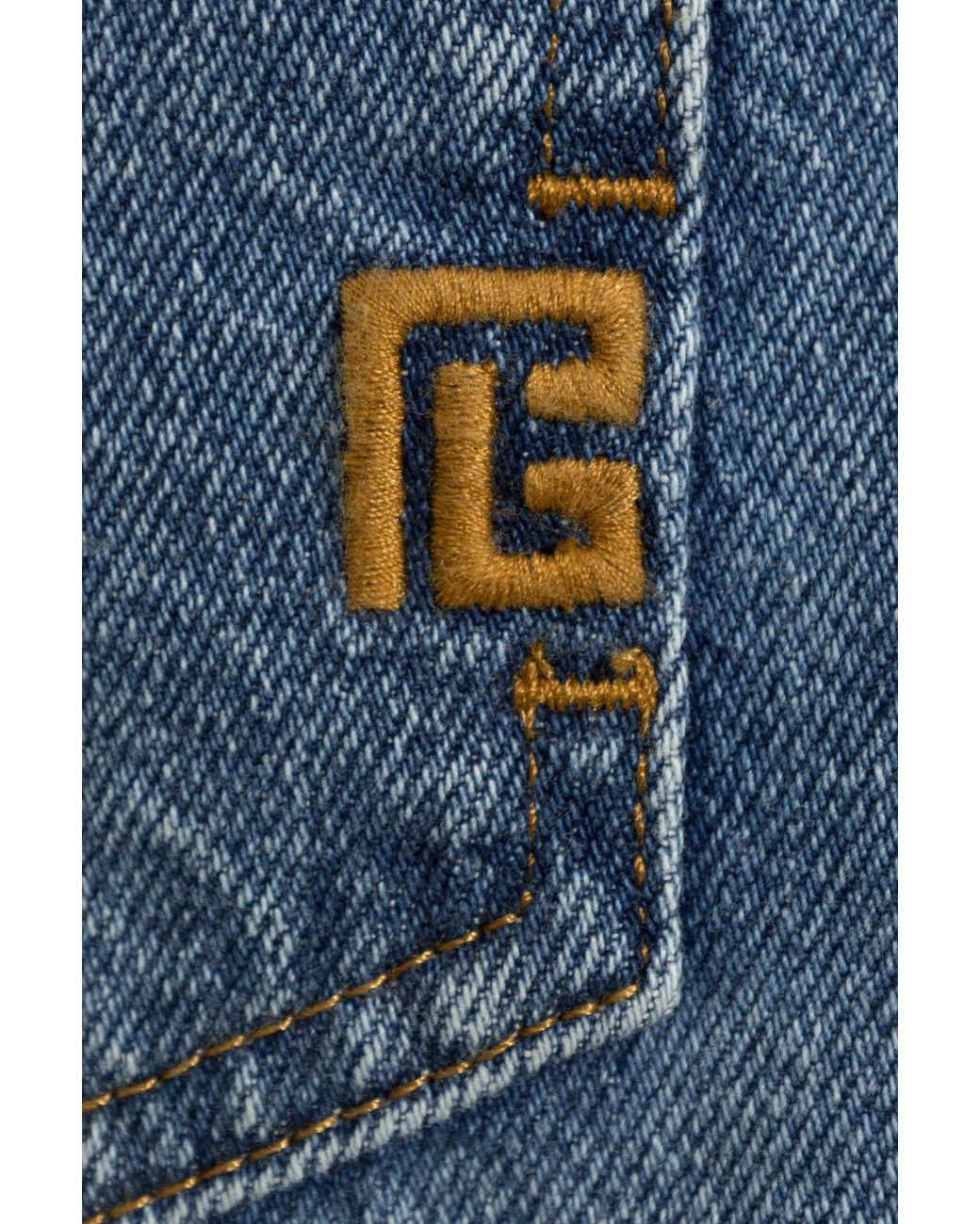 Balmain Blue Regular Jeans for men