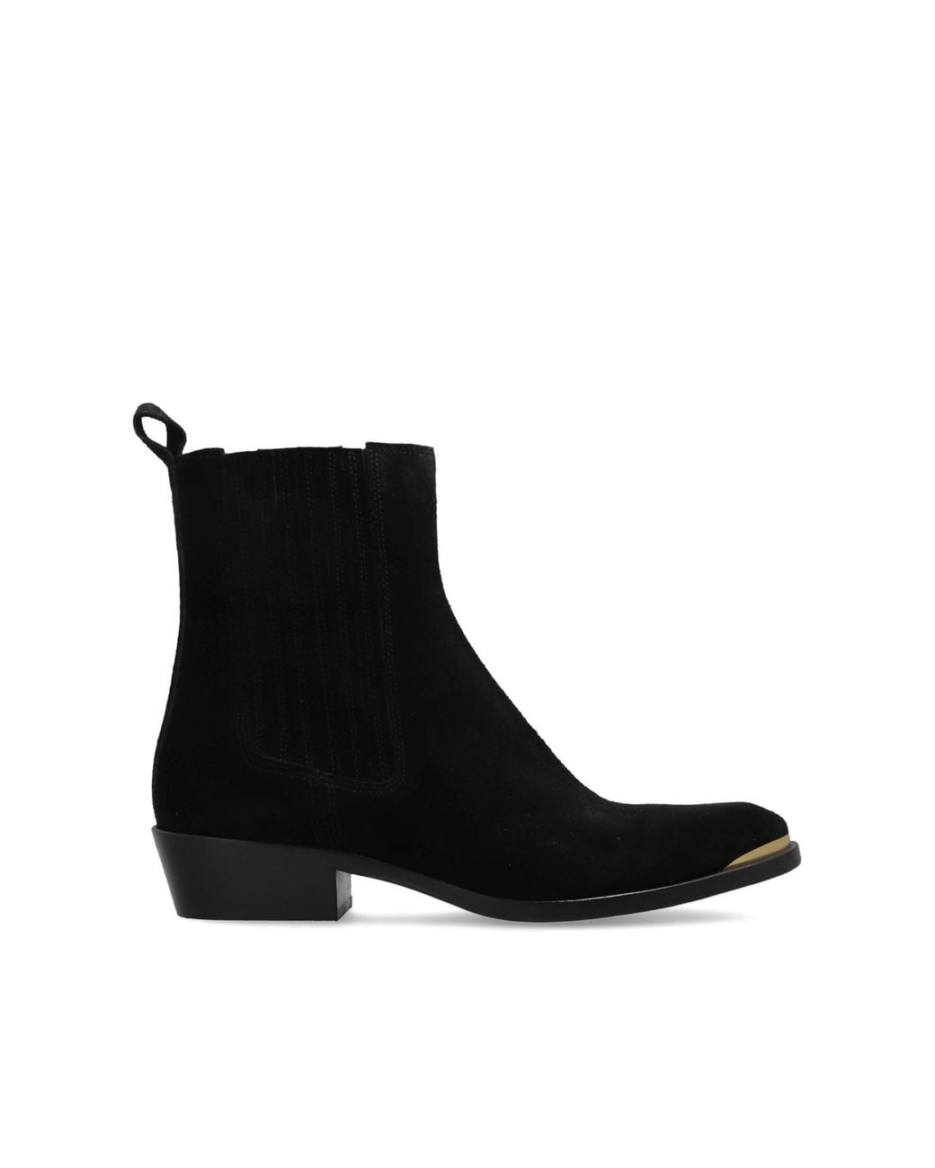 Isabel Marant Black "Heeled Ankle Boots 'Delano'