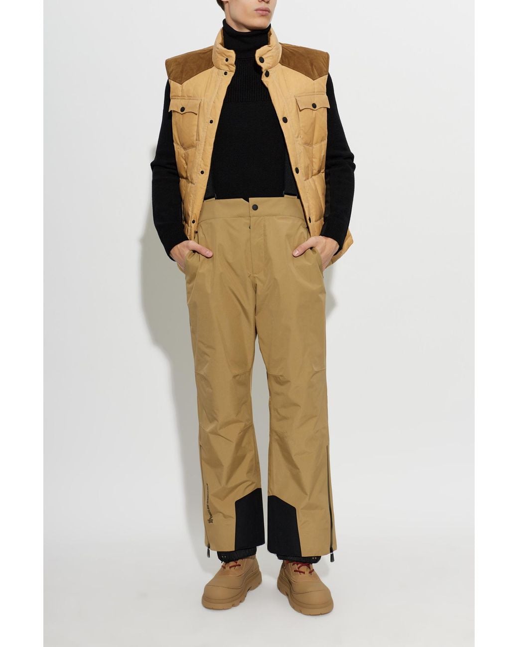 Moncler Black Après-Ski Turtleneck Sweater for men