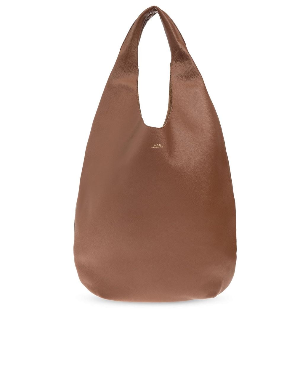 A.P.C. Brown Shoulder Bag 'Neige'