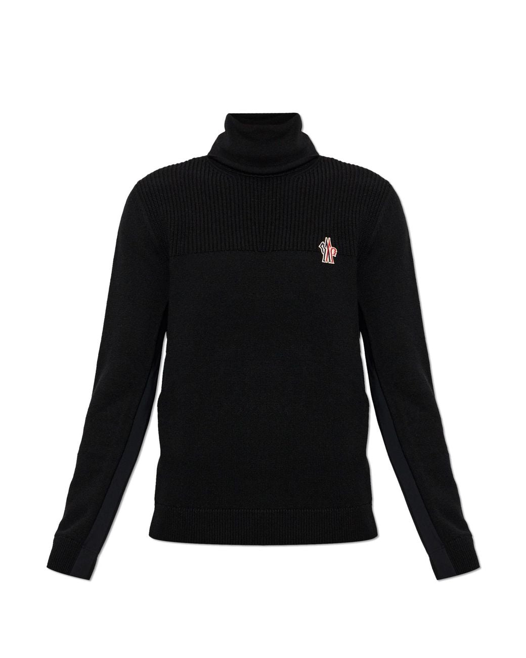 Moncler Black Après-Ski Turtleneck Sweater for men