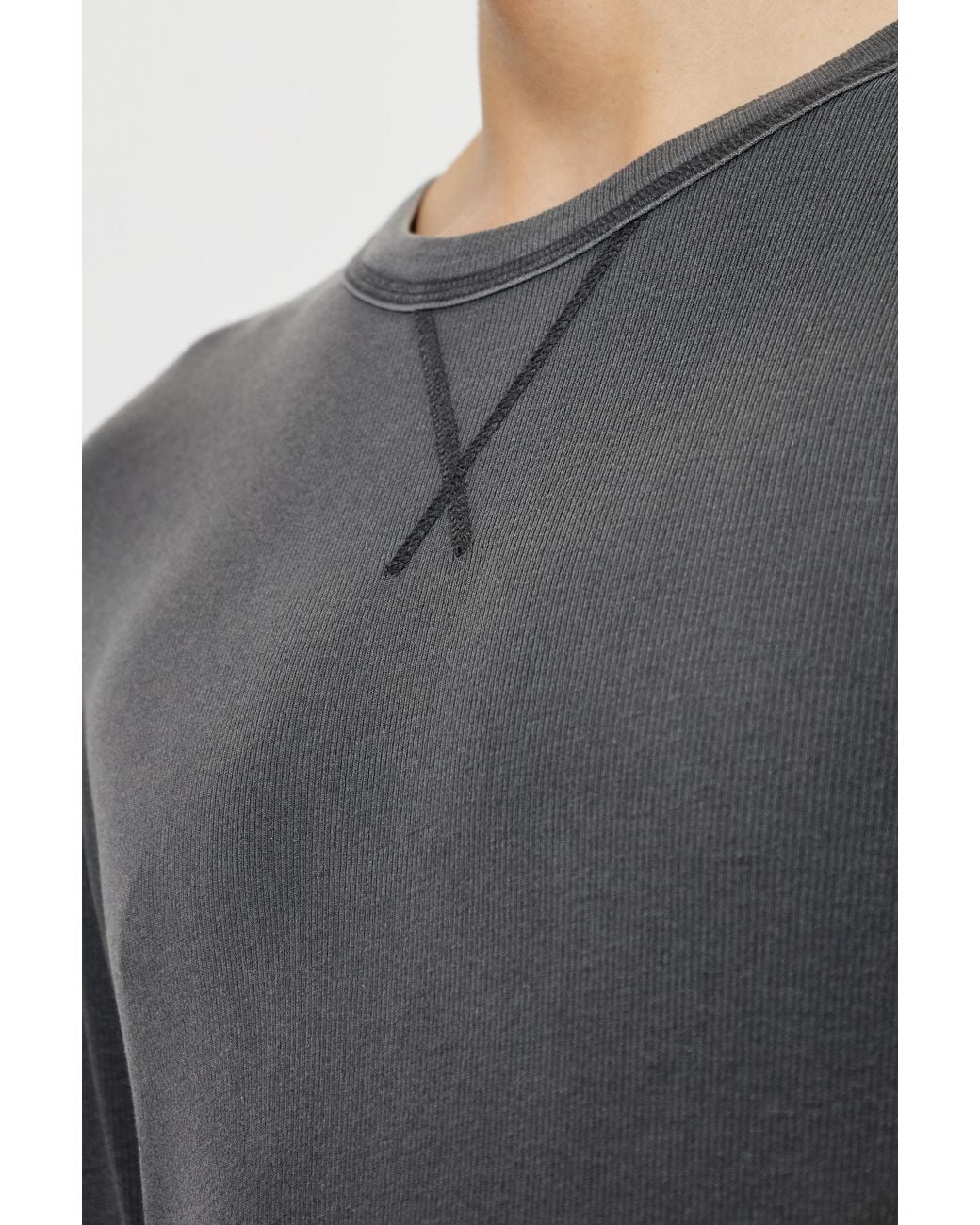 Acne Studios Long-Sleeve T-Shirt in Black for Men | Lyst