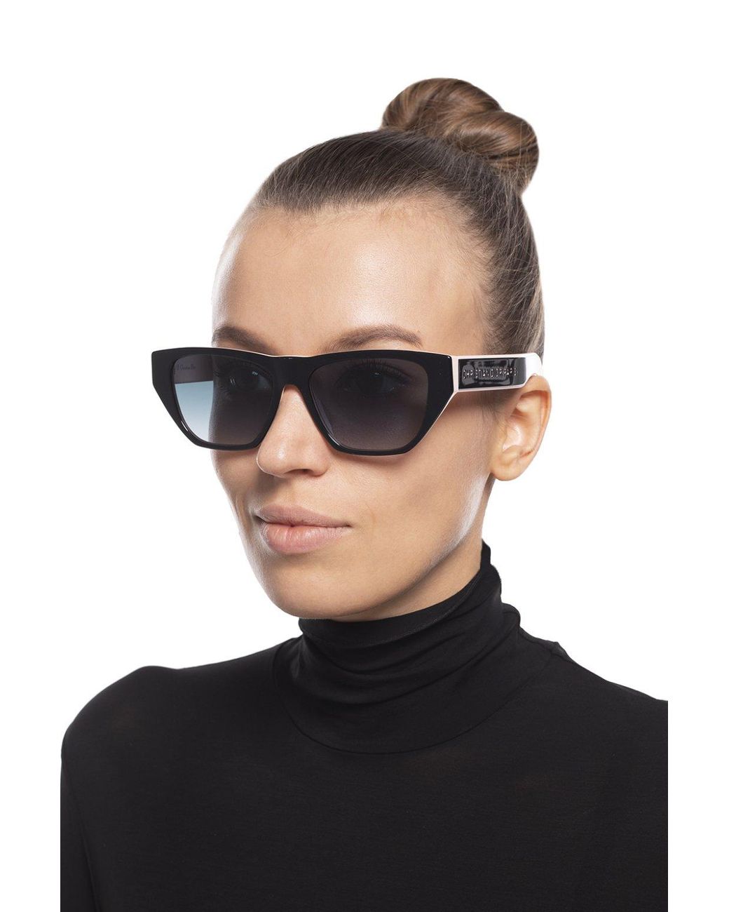 Dior ' Inside Out' Sunglasses Black | Lyst