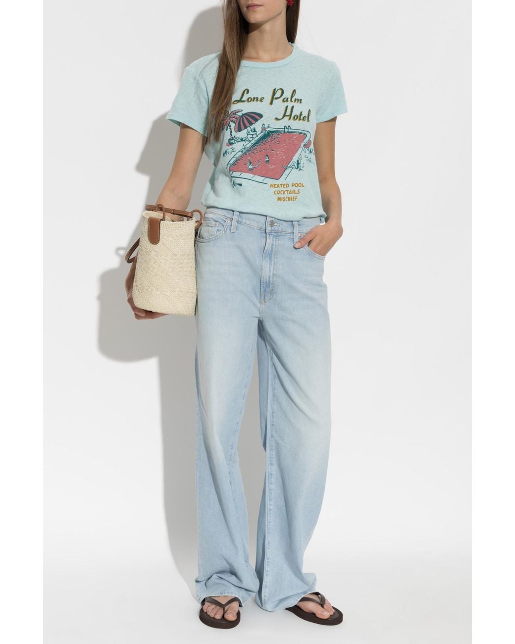 Mother Blue T-Shirt 'Lil Sinful'