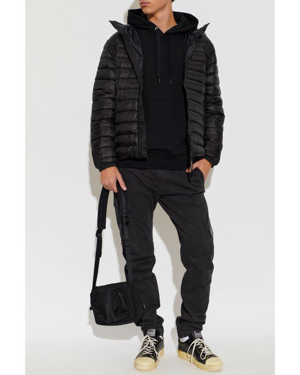 Autry Black 'Dellas' Sports Shoes for men
