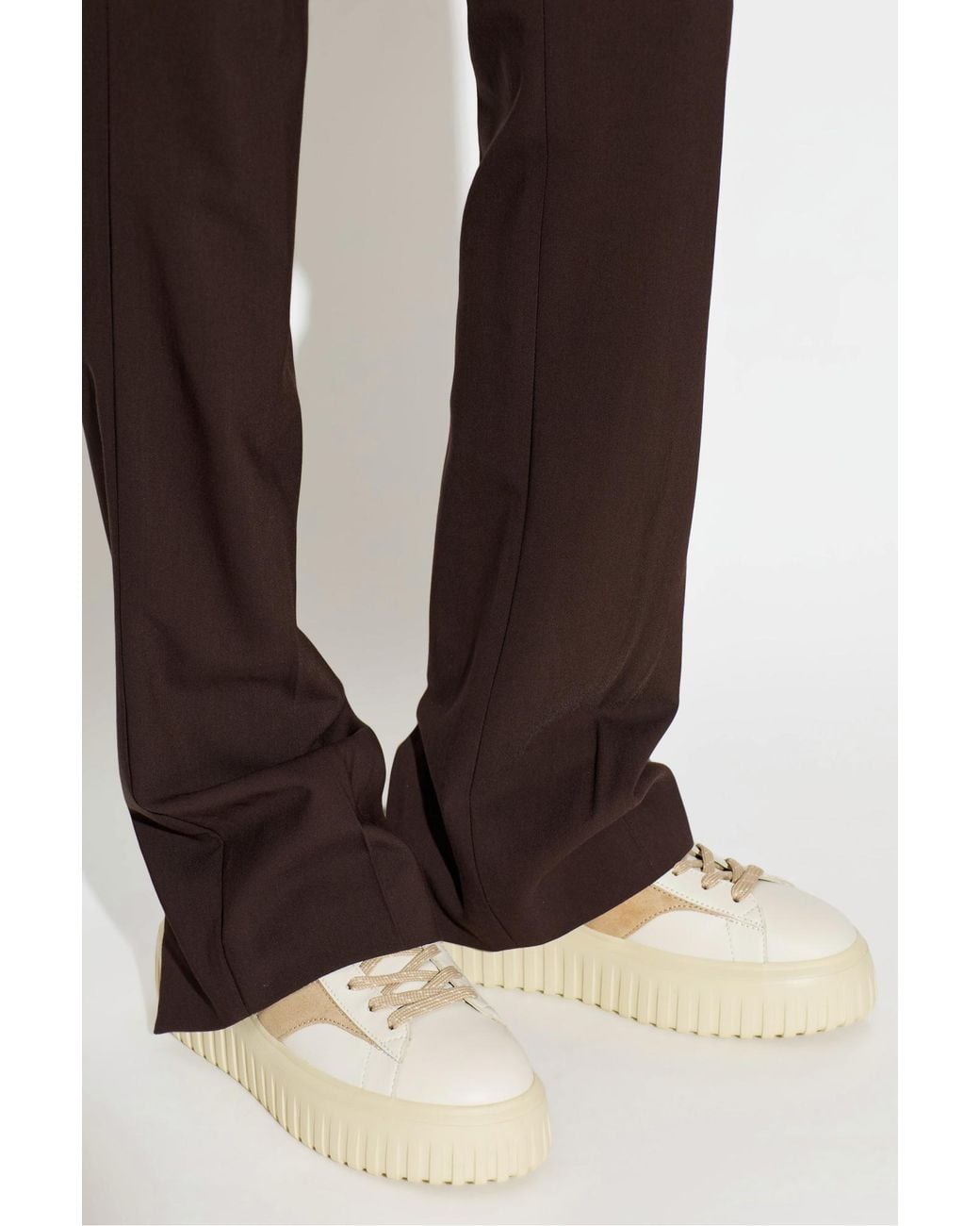 Hogan Natural Sports Shoes On A Platform 'H-Stripes'