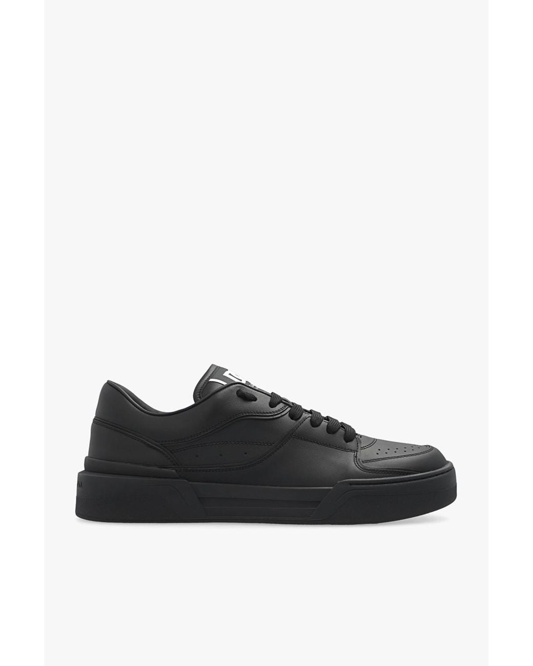 Dolce & Gabbana Black 'New Roma' Sneakers for men