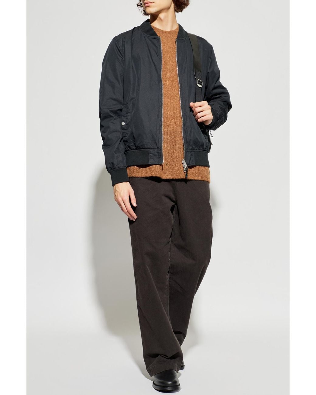 AllSaints Brown "Edgin" Sweater for men