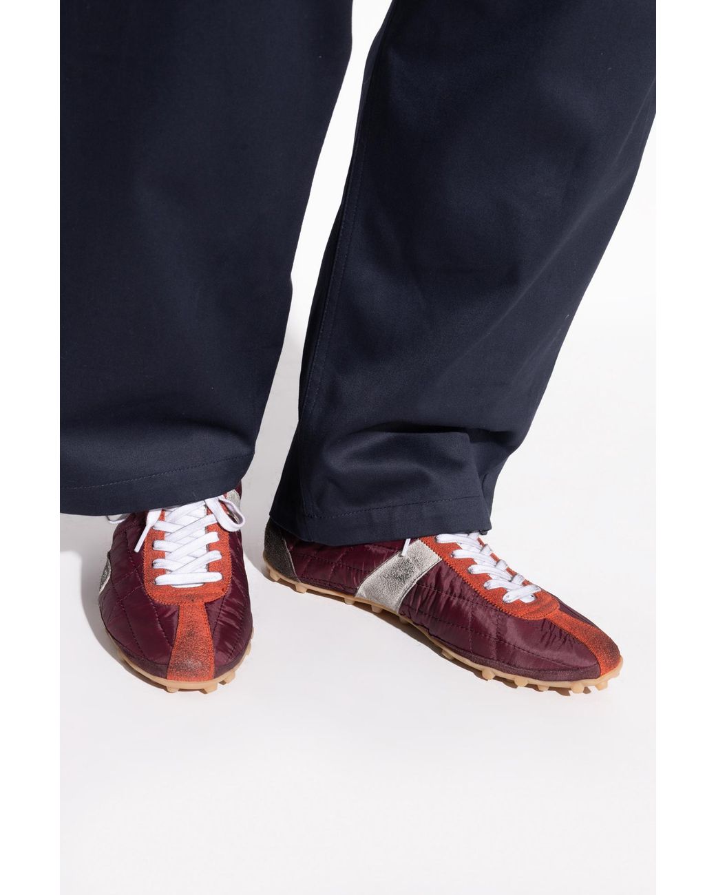 Maison Margiela Brown Sports Shoes "Sprinters" for men
