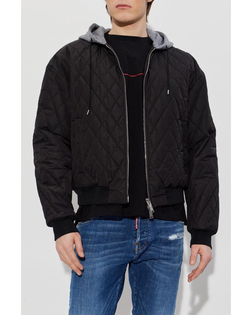 DSquared² Black 'Bomber' Jacket for men