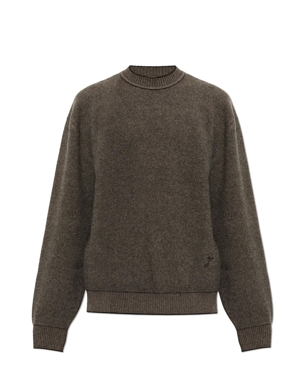 Jacquemus Brown Wool Sweater 'Pelota' for men