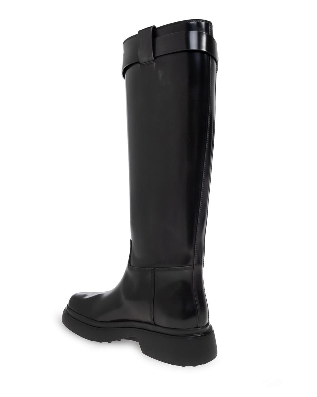 Tod's Black Leather Boots