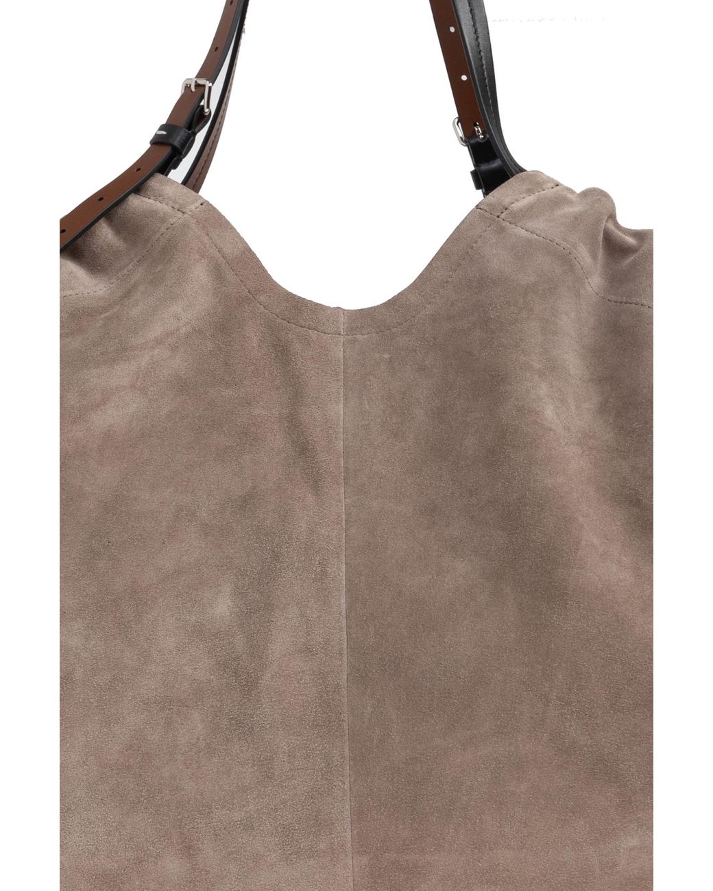 Maison Margiela Suede Shopper Bag in Brown | Lyst UK