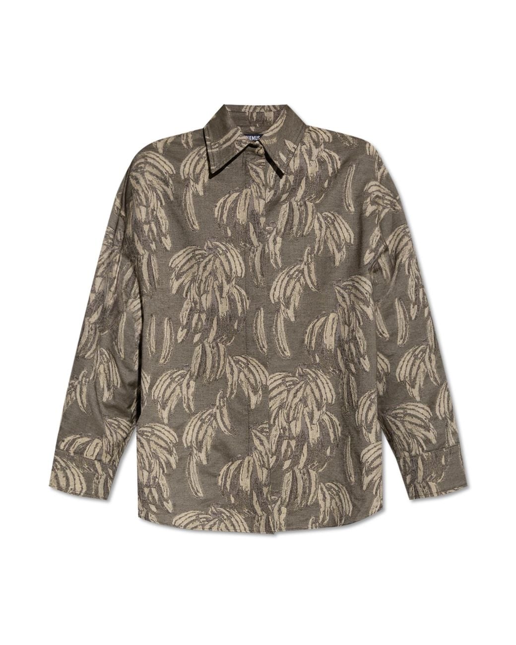 Jacquemus Green Oversize-Cut Shirt