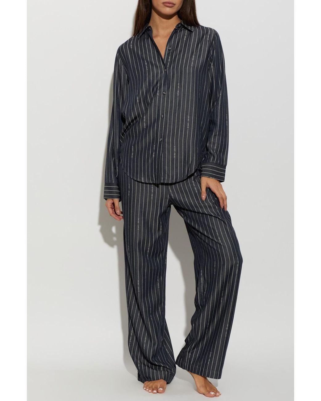 Emporio Armani Black Pajama