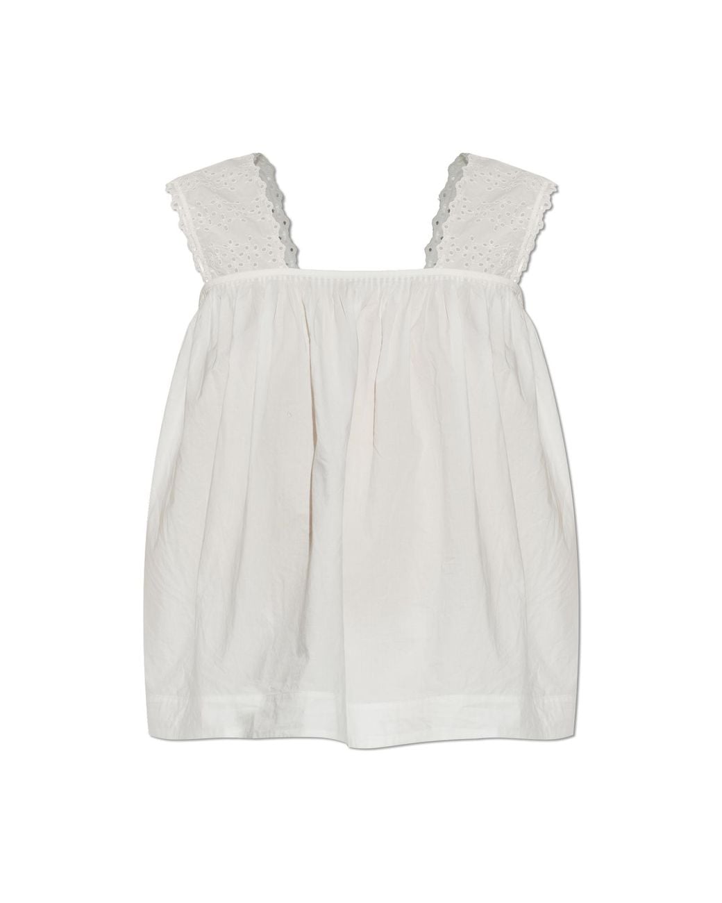 Posse White Cotton Top 'Harriet'