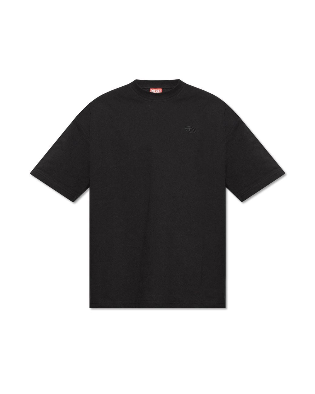 DIESEL Black T-Shirt 'T-Boggy-Megoval-D' for men