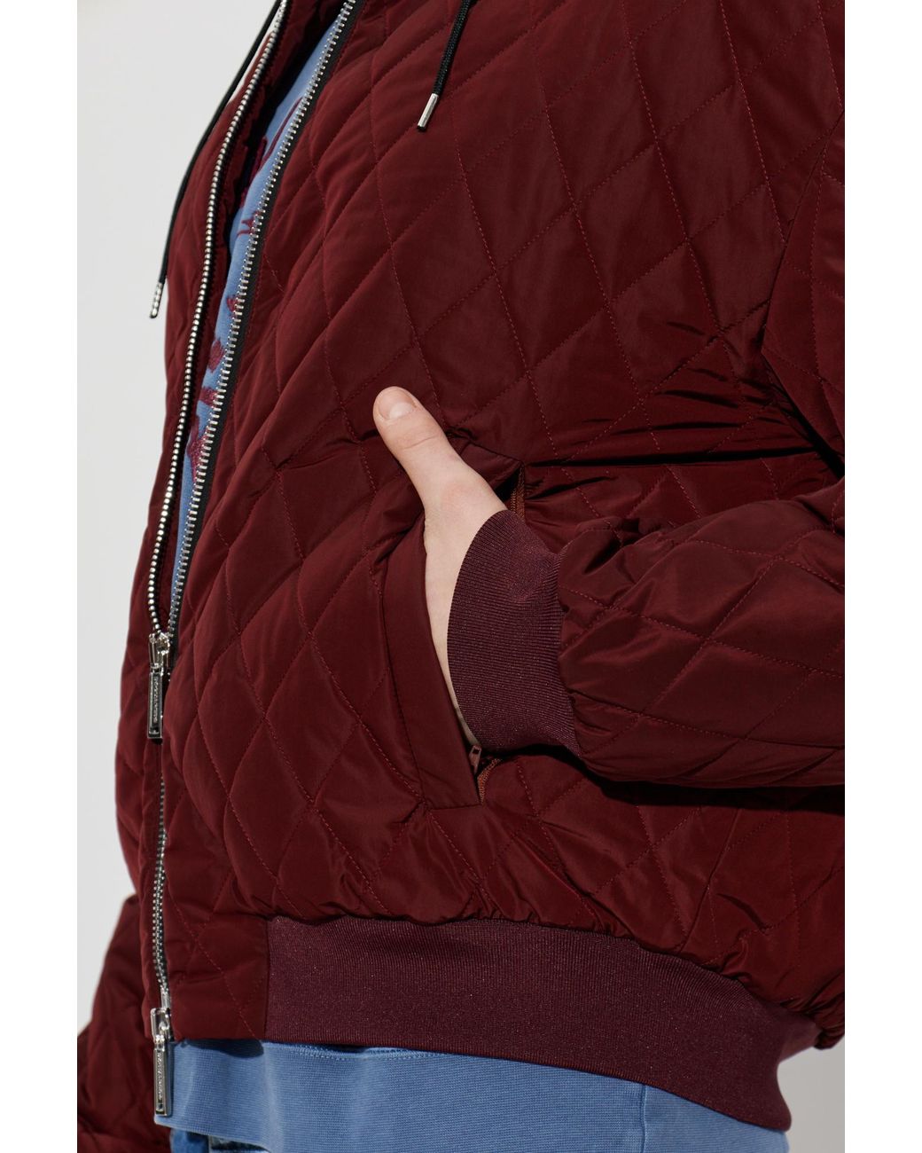 DSquared² Red 'Bomber' Jacket for men