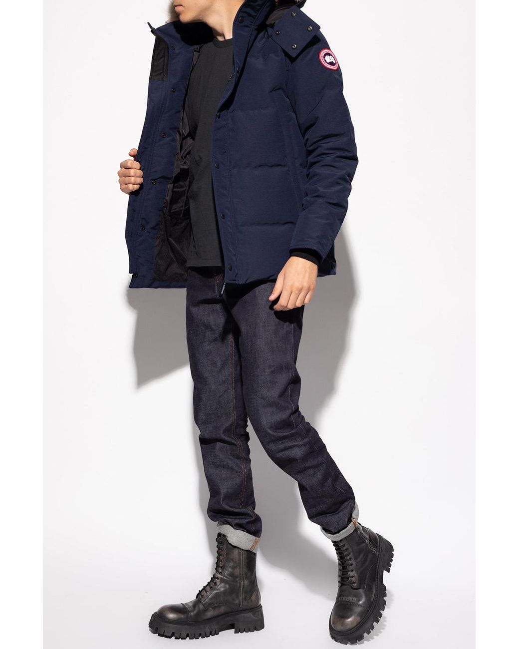 blue canada goose jacket