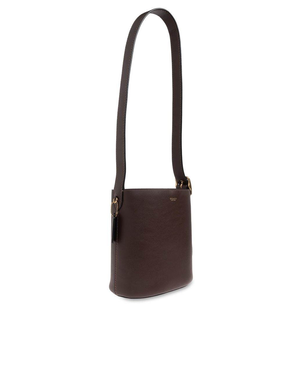 COACH Gray "Bleecker" Shoulder Bag