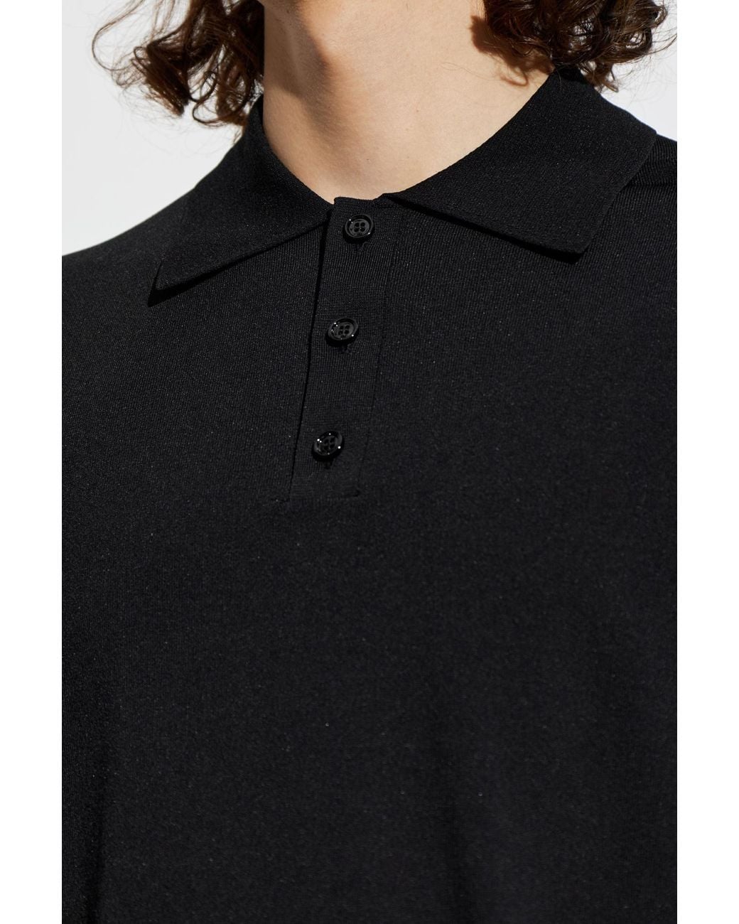 AMI Black Polo for men