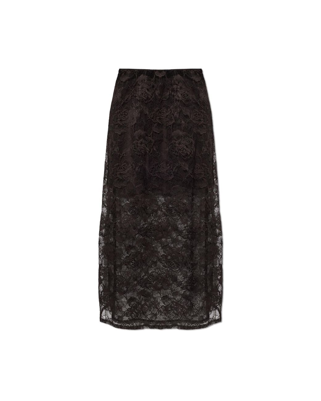 Gestuz Black Lace Skirt 'Gzleala'
