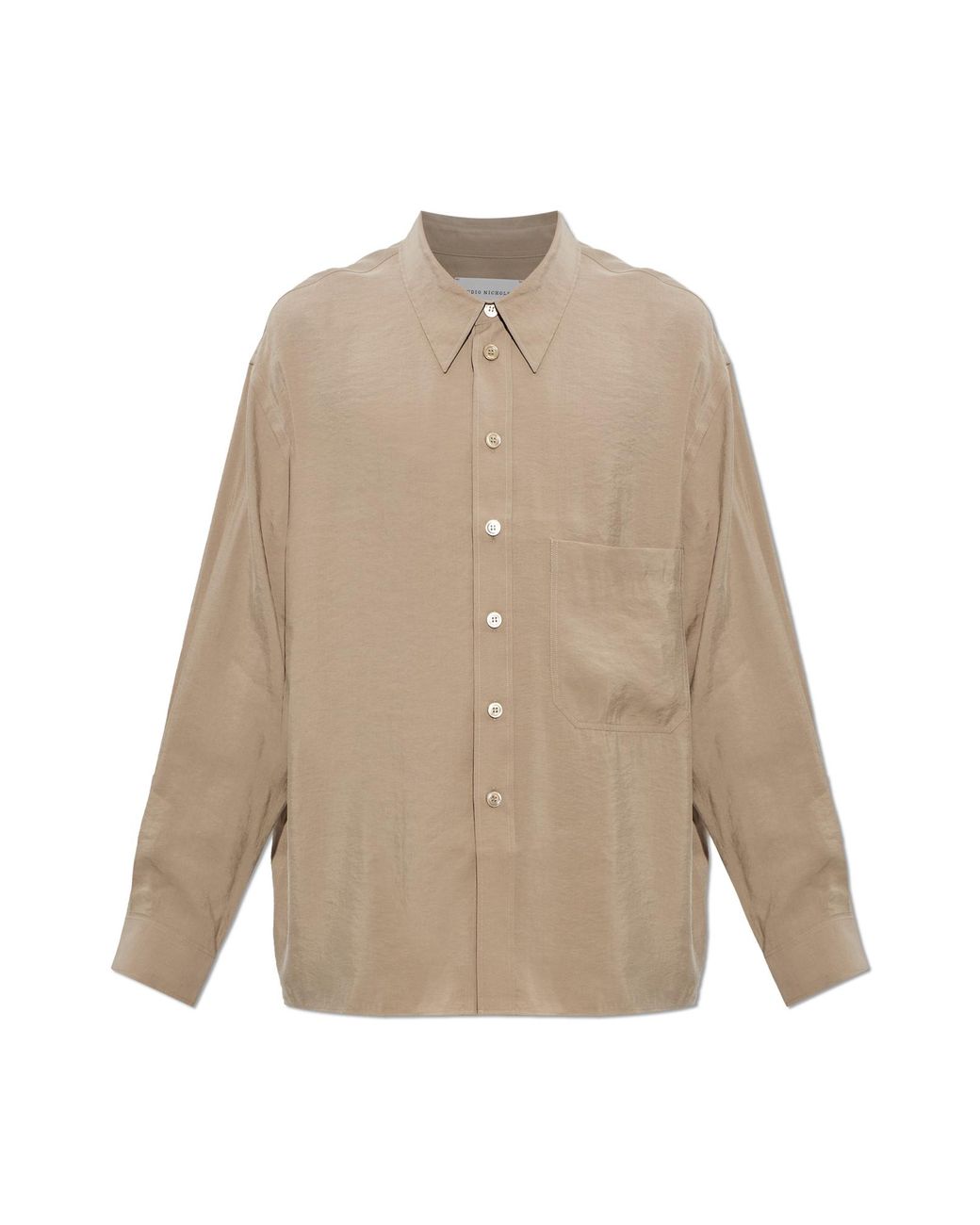 Studio Nicholson Natural "Emper" Shirt for men