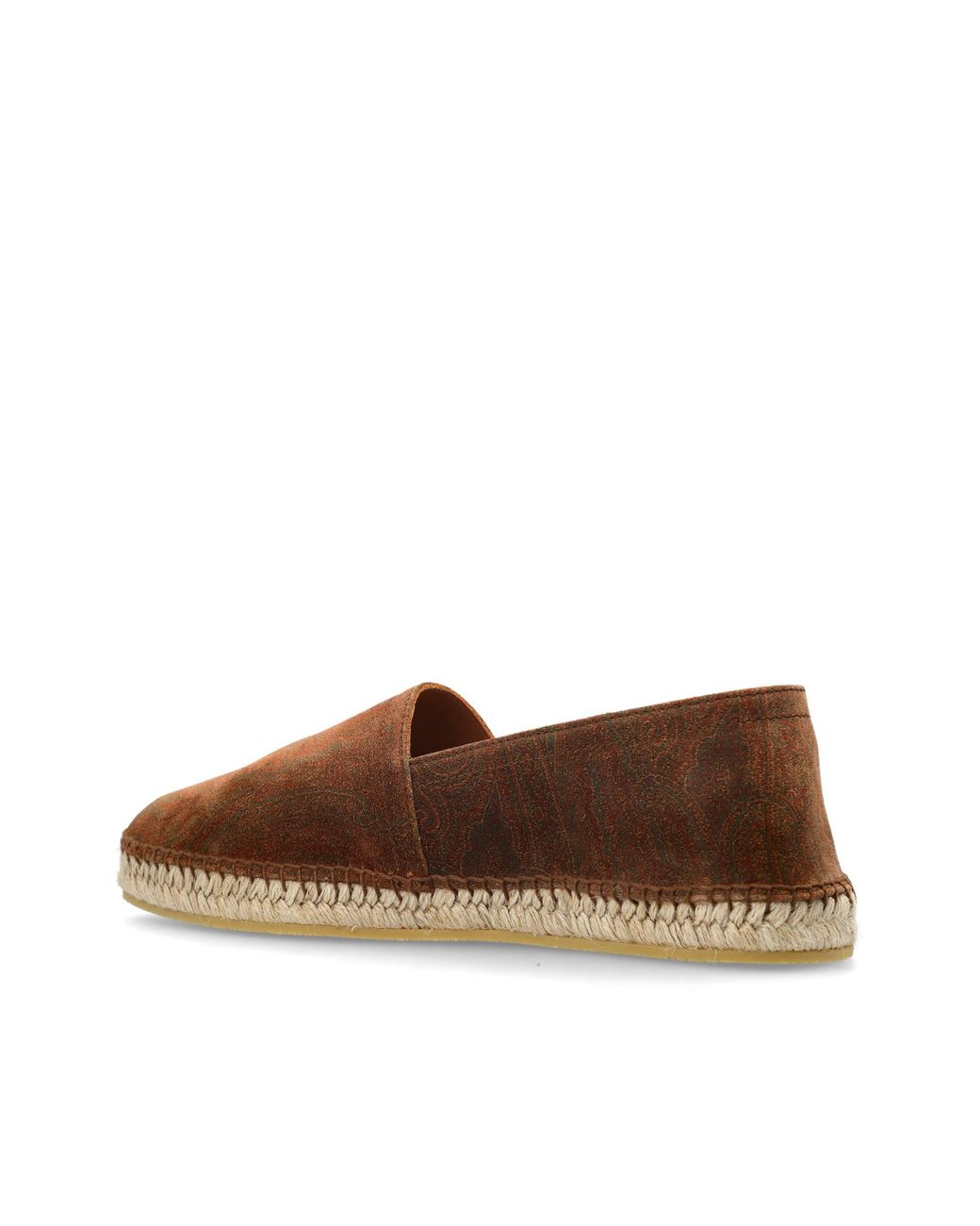 Etro Brown Suede Espadrilles for men
