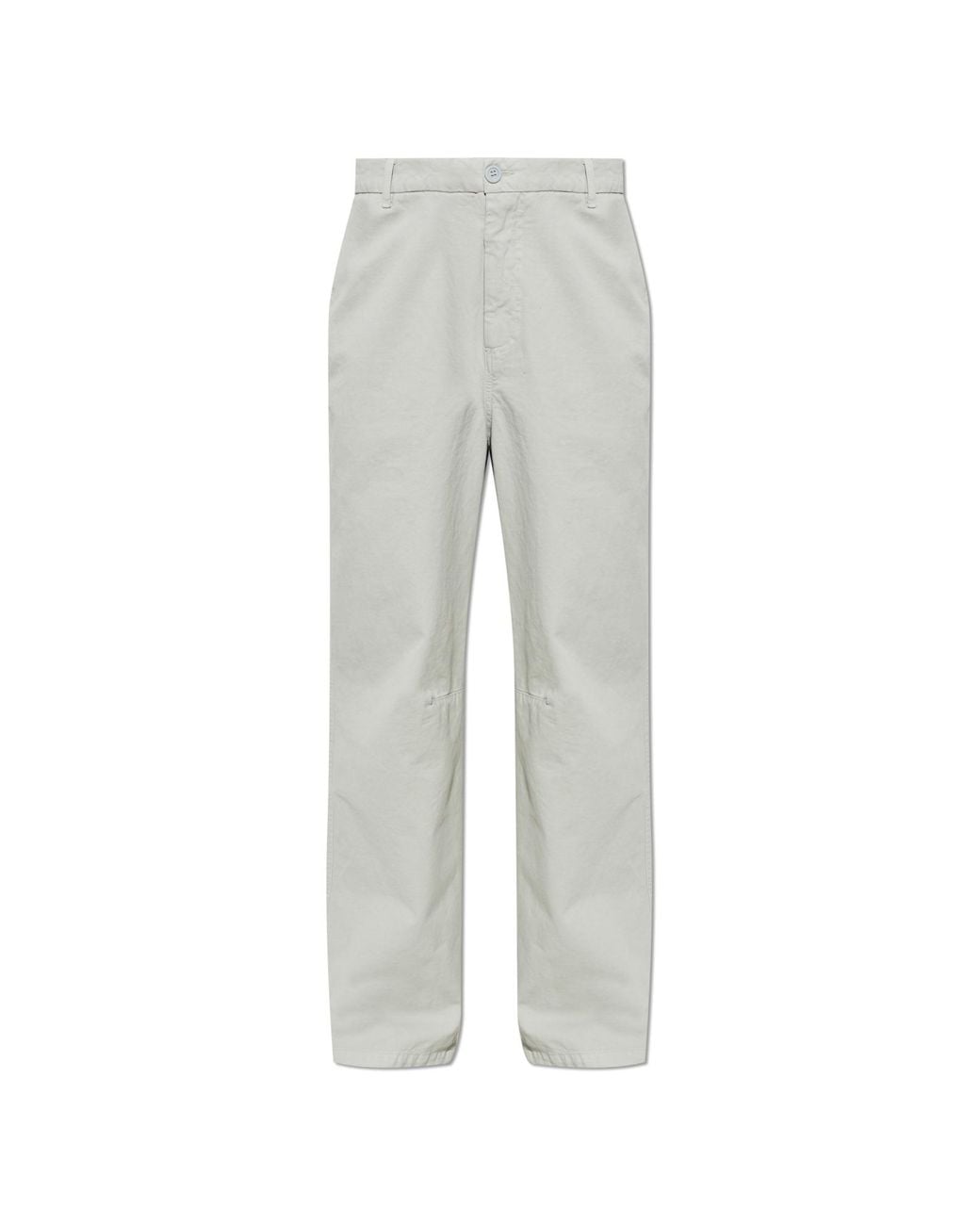 American Vintage Gray Cotton Trousers for men