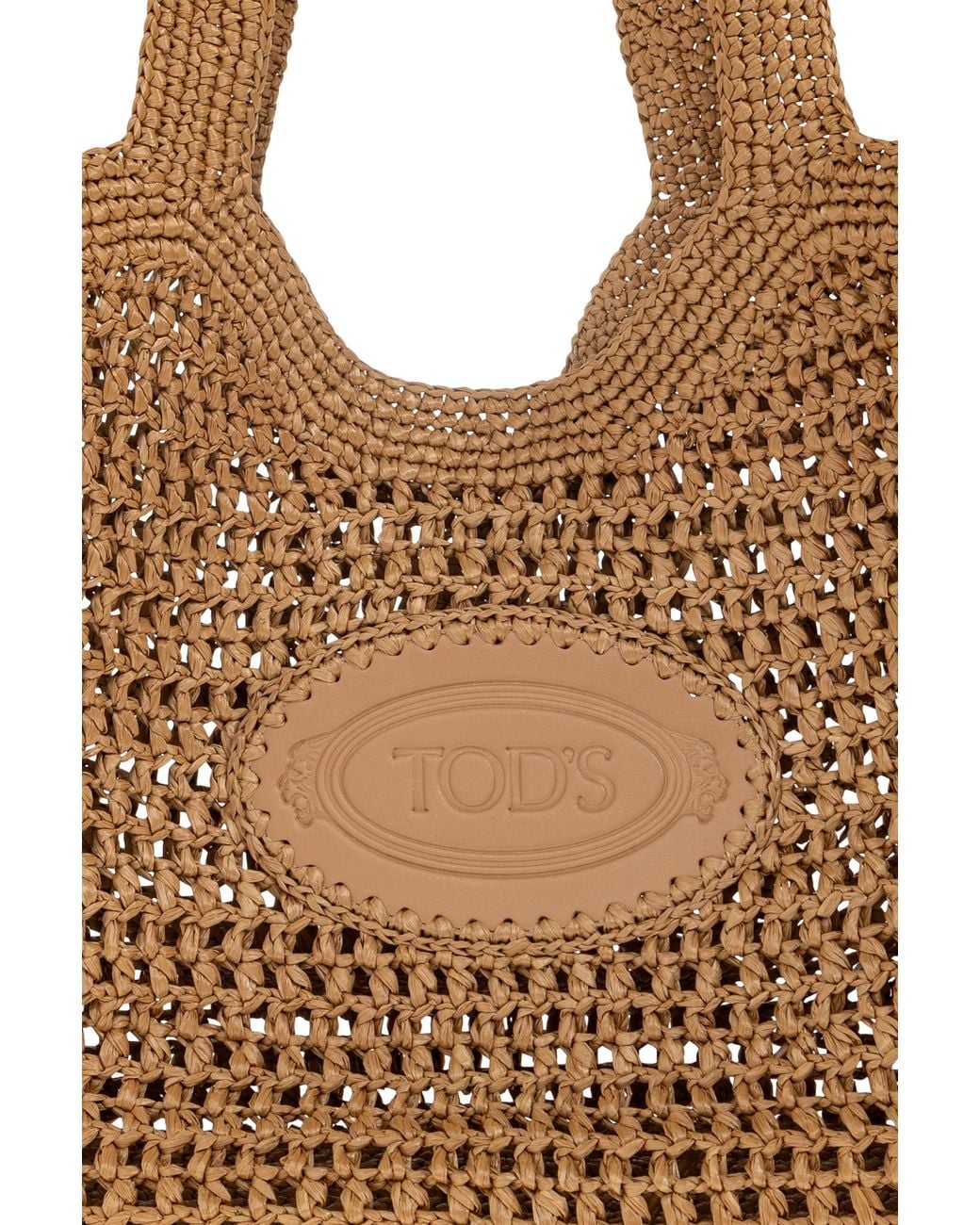 Tod's Brown Shopper 'Ebl Medium' Bag
