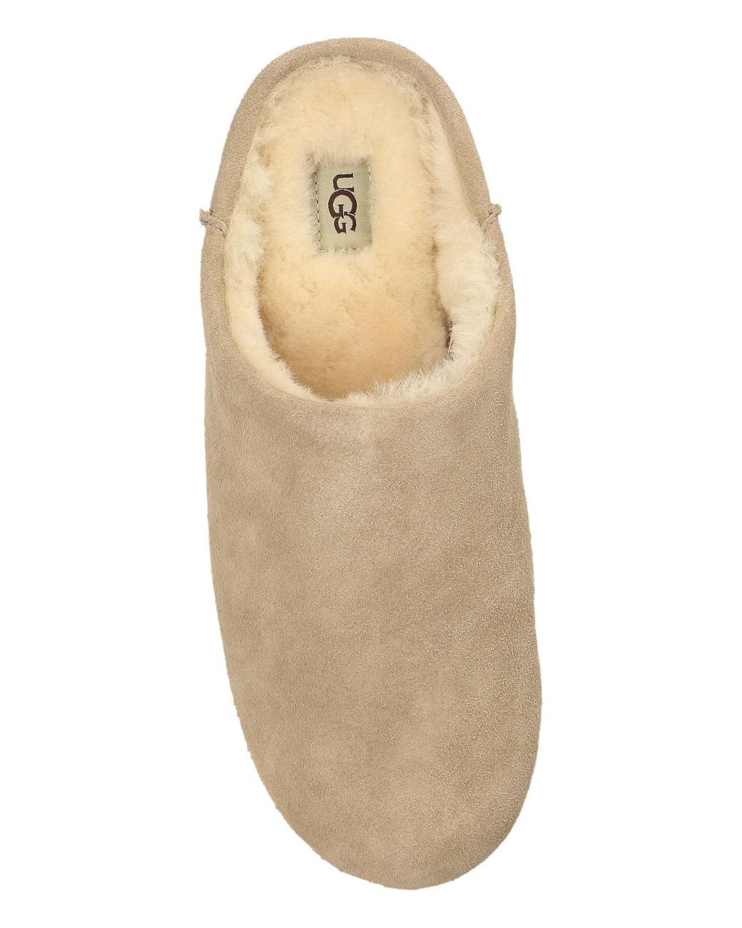Ugg Natural Suede Slides 'Elea'