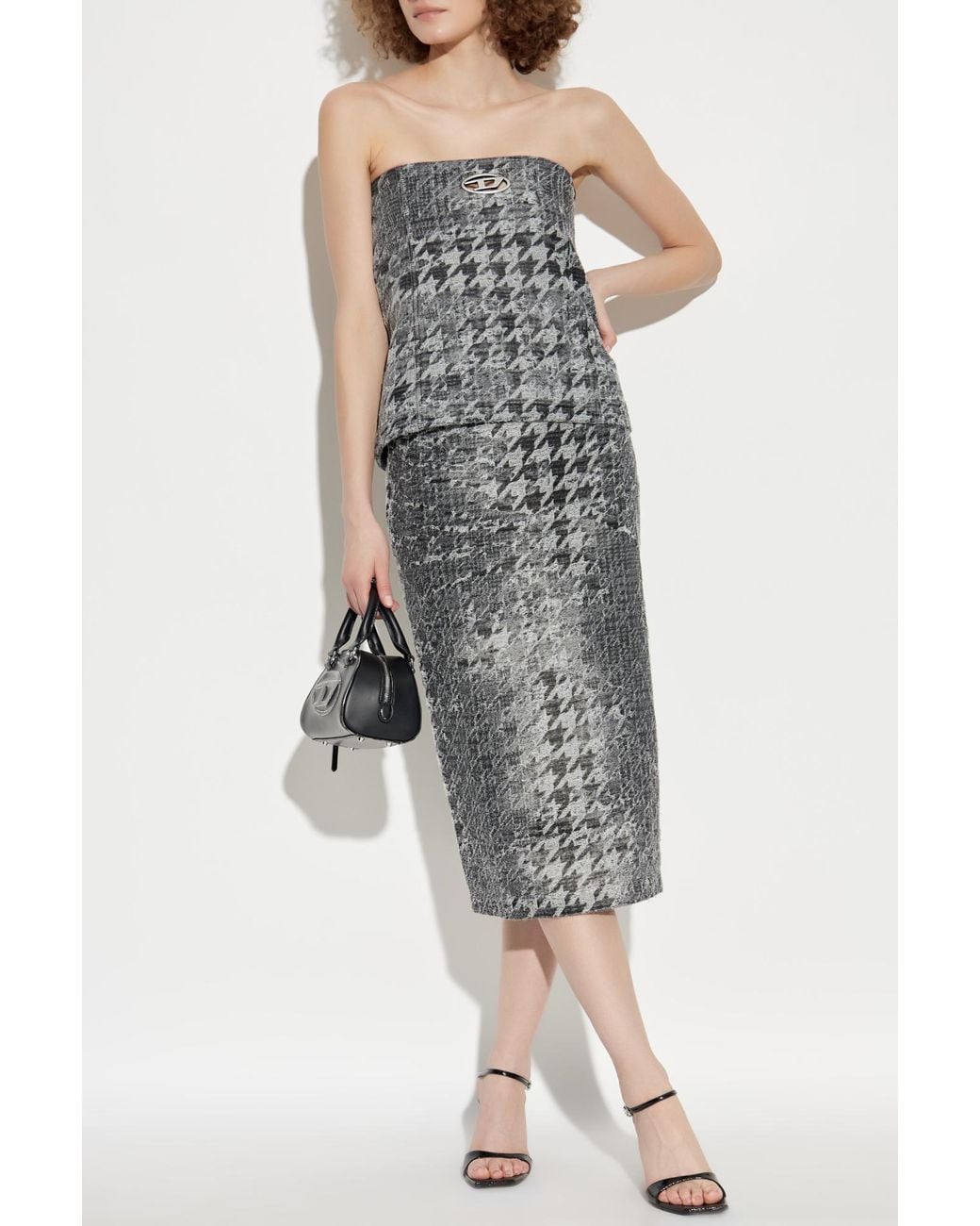 DIESEL Gray Skirt De- Rathian-Fsh'